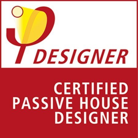 Certified Passive House Designer badge — MTR Arquitectura