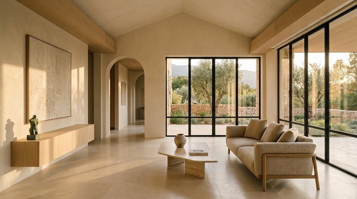 Interior de vivienda unifamiliar de lujo en Costa del Sol — MTR Arquitectura